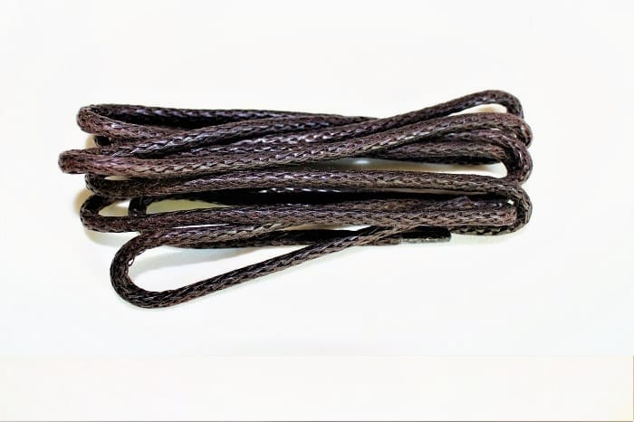 Lacci in cotone cerato, Accessori
