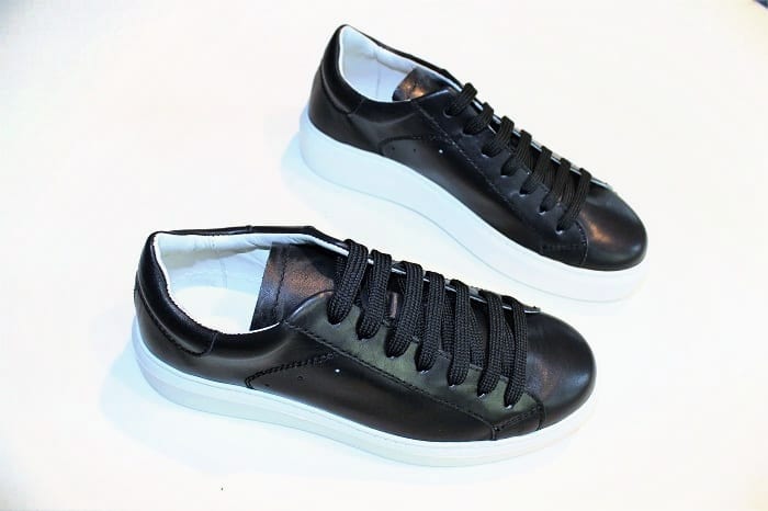 Sneaker unisex in capretto, Sneakers