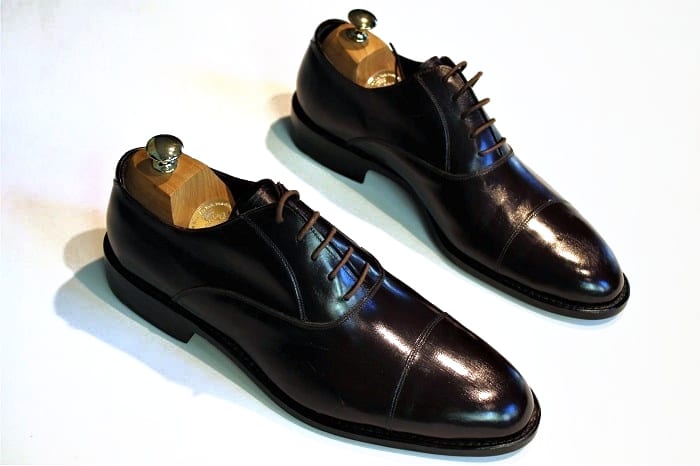 Oxford in pelle di vitello, Uomo
