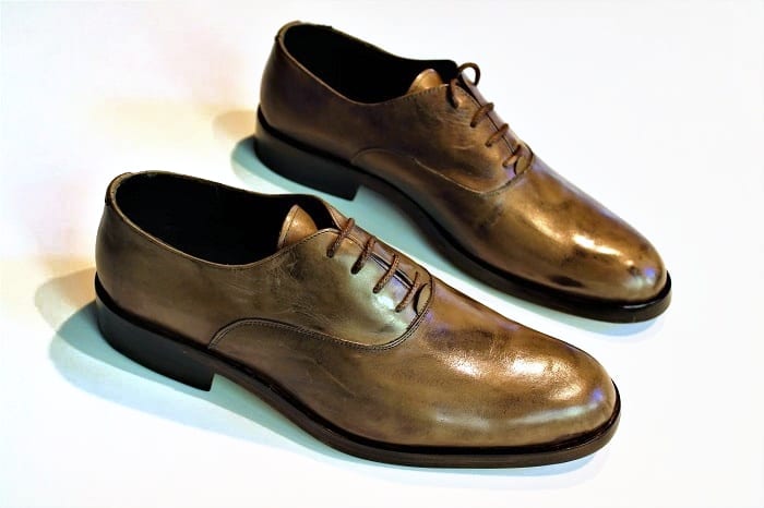 Oxford in pelle di vitello, Uomo