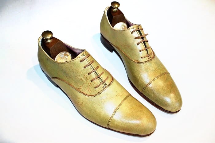 Oxford in pelle di vitello, Uomo